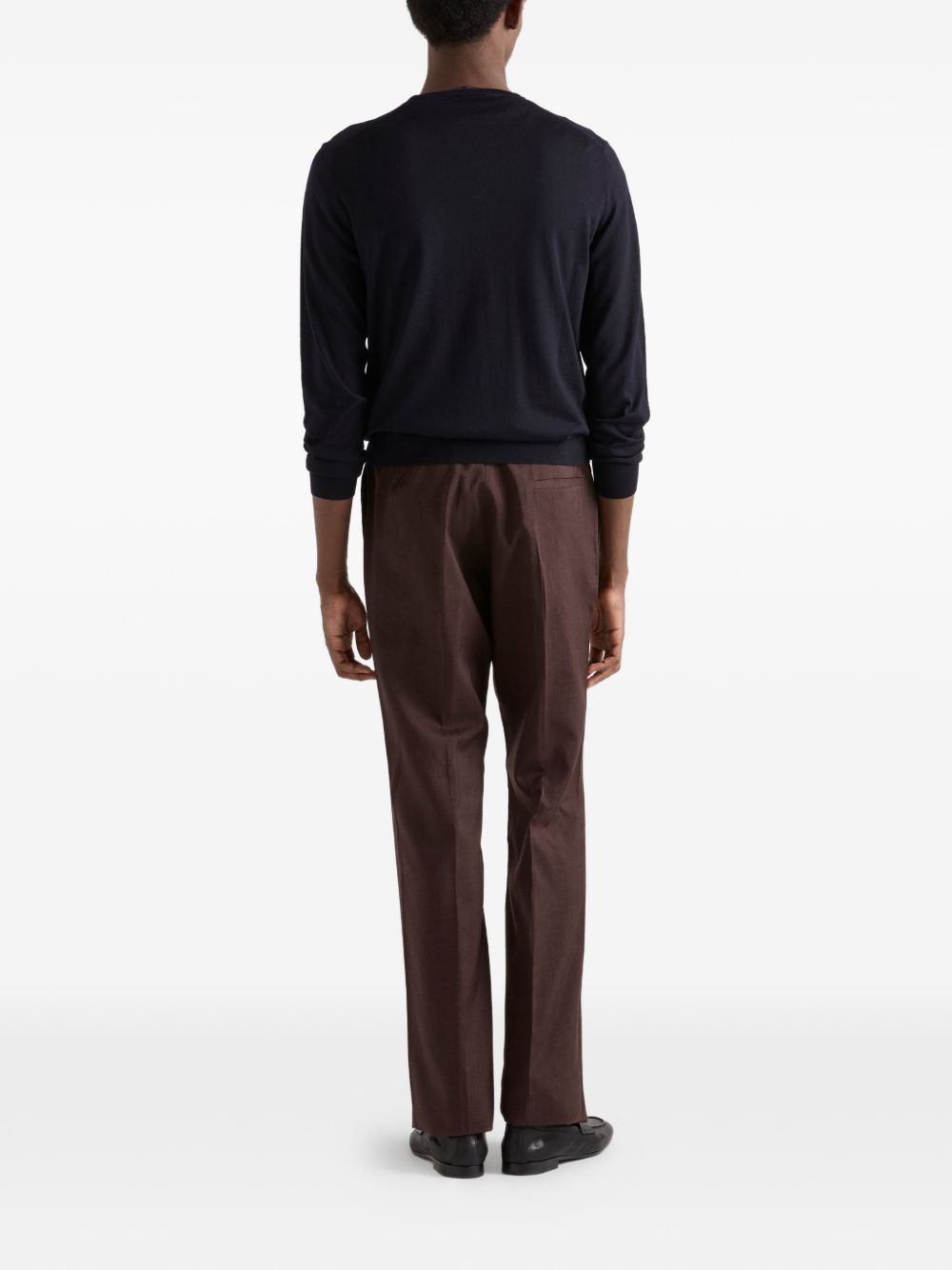 Superfine wool crew-neck sweater UMF14618DY S-OOOF0008 PRADA 