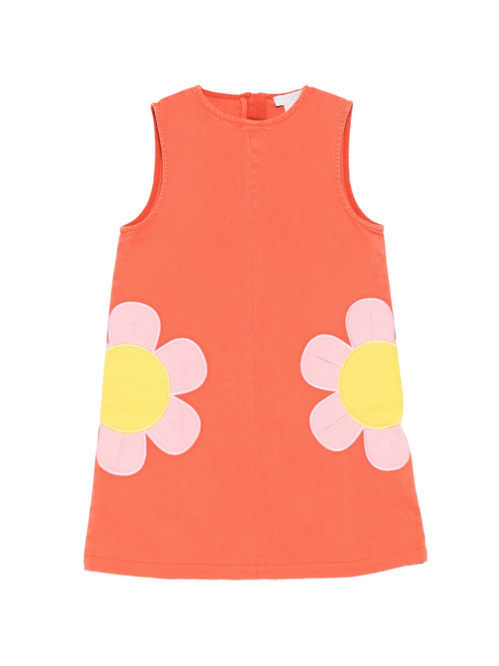 Daisy-print denim dress TY1B92 Z3457426 STELLA McCARTNEY KIDS 