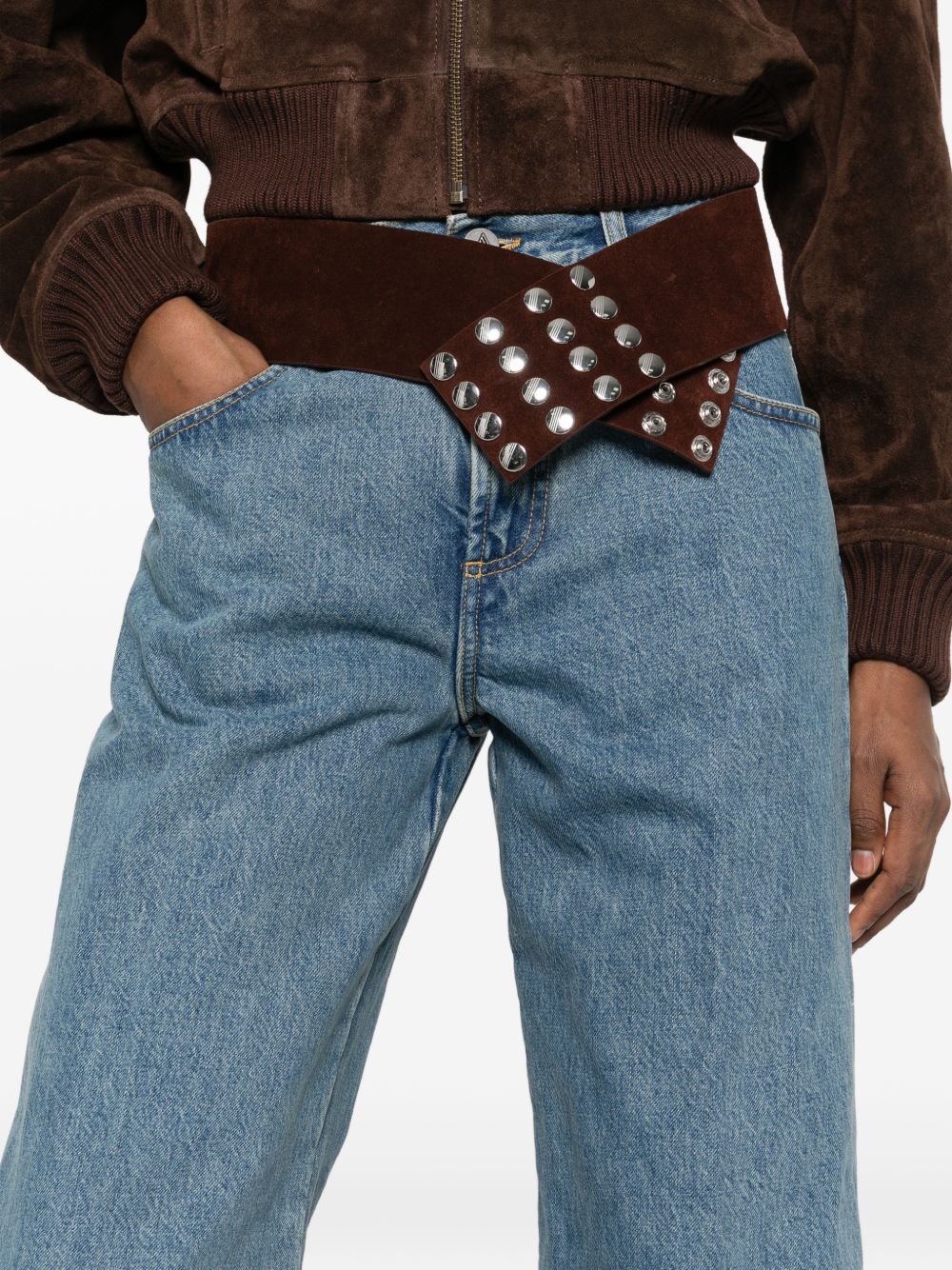 Long pant 260WCP00294 DDD116AA024 THE ATTICO 