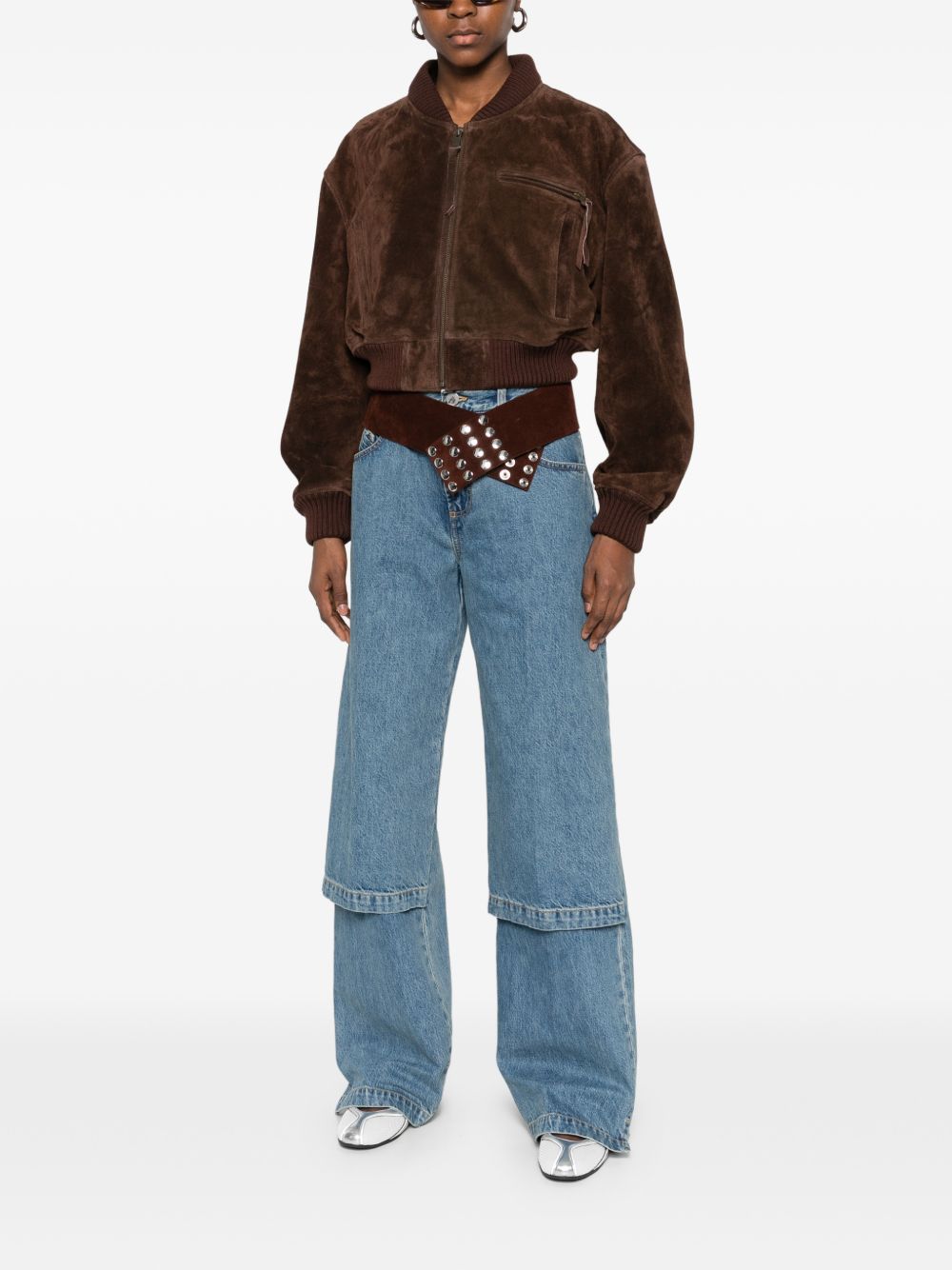Long pant 260WCP00294 DDD116AA024 THE ATTICO 