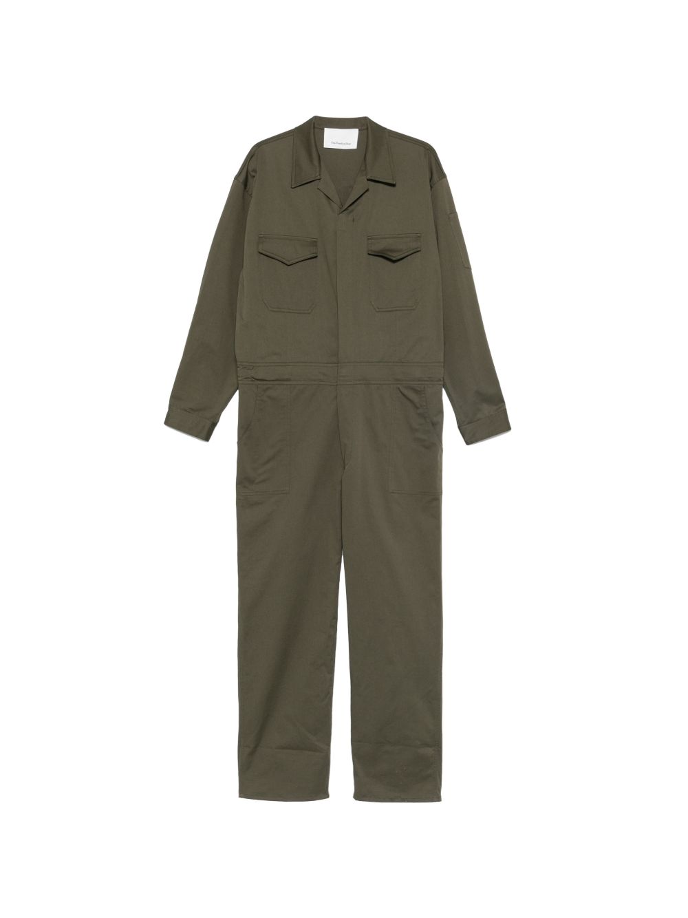 Ardea Utility Jumpsuit JLFS22131413 DARK OLIVE THE FRANKIE SHOP 