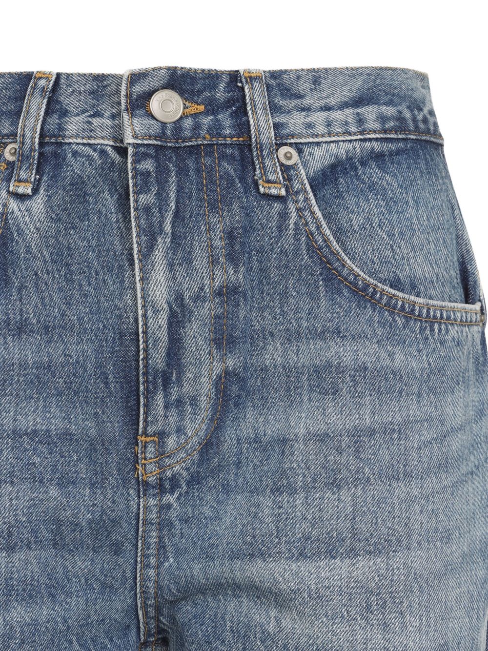 Flared cotton jeans PAFS21112306 MEDIUM WASH THE FRANKIE SHOP 