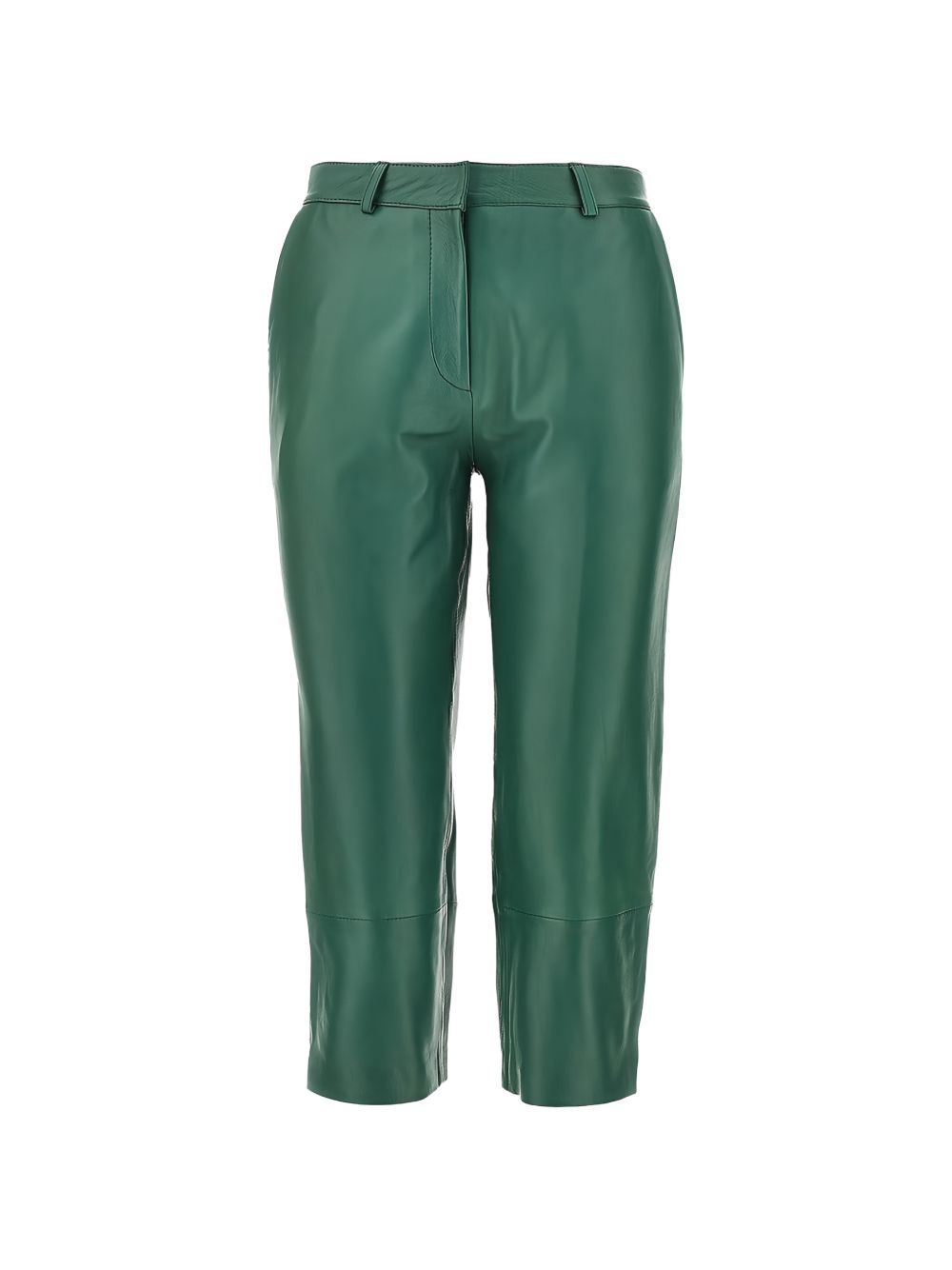 Lior leather capri pants PAFS21791400 EMERALD THE FRANKIE SHOP 