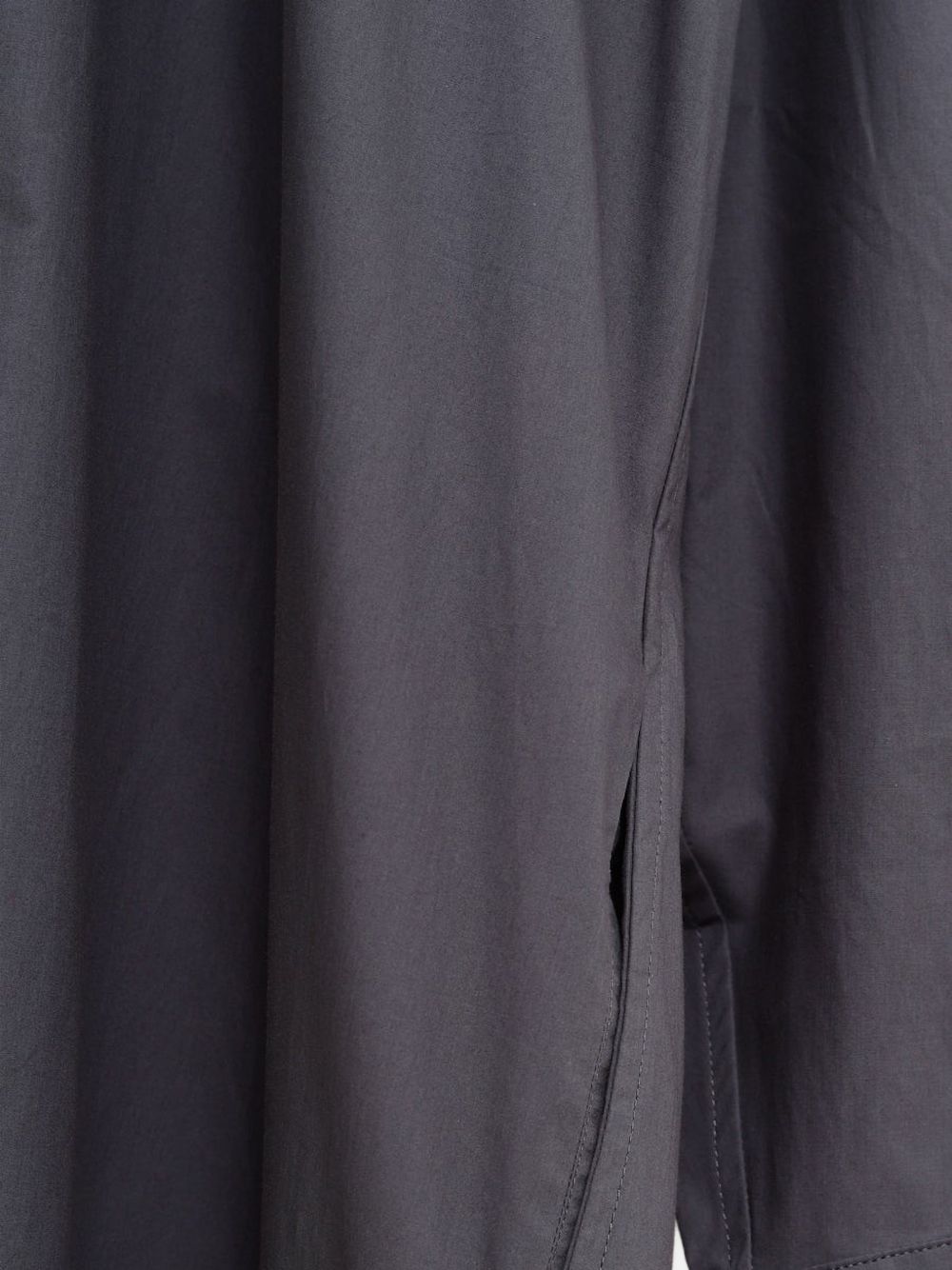 bloom organic cotton shirt dress SDFS22068128 CHARCOAL THE FRANKIE SHOP 