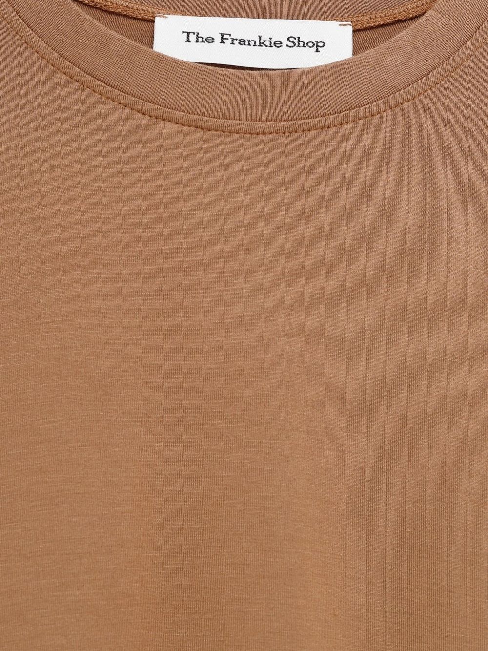 Sian oversized T-shirt dress TSFS21813211 CAMEL THE FRANKIE SHOP 