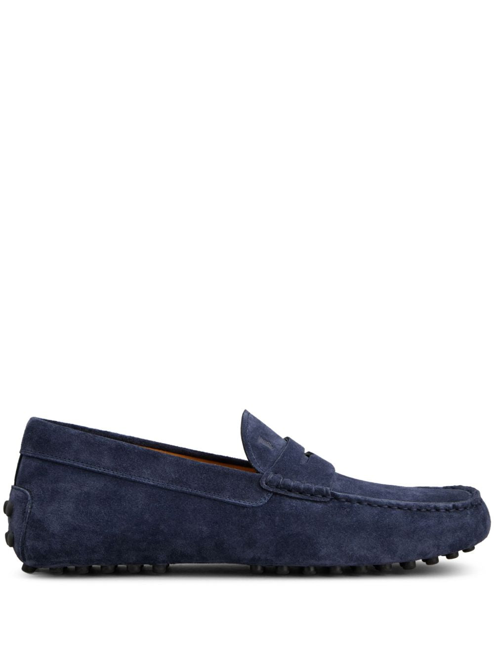 Suede Driving Loafers with Rubber Sole XXM22L00010RE0 U820 TOD'S 