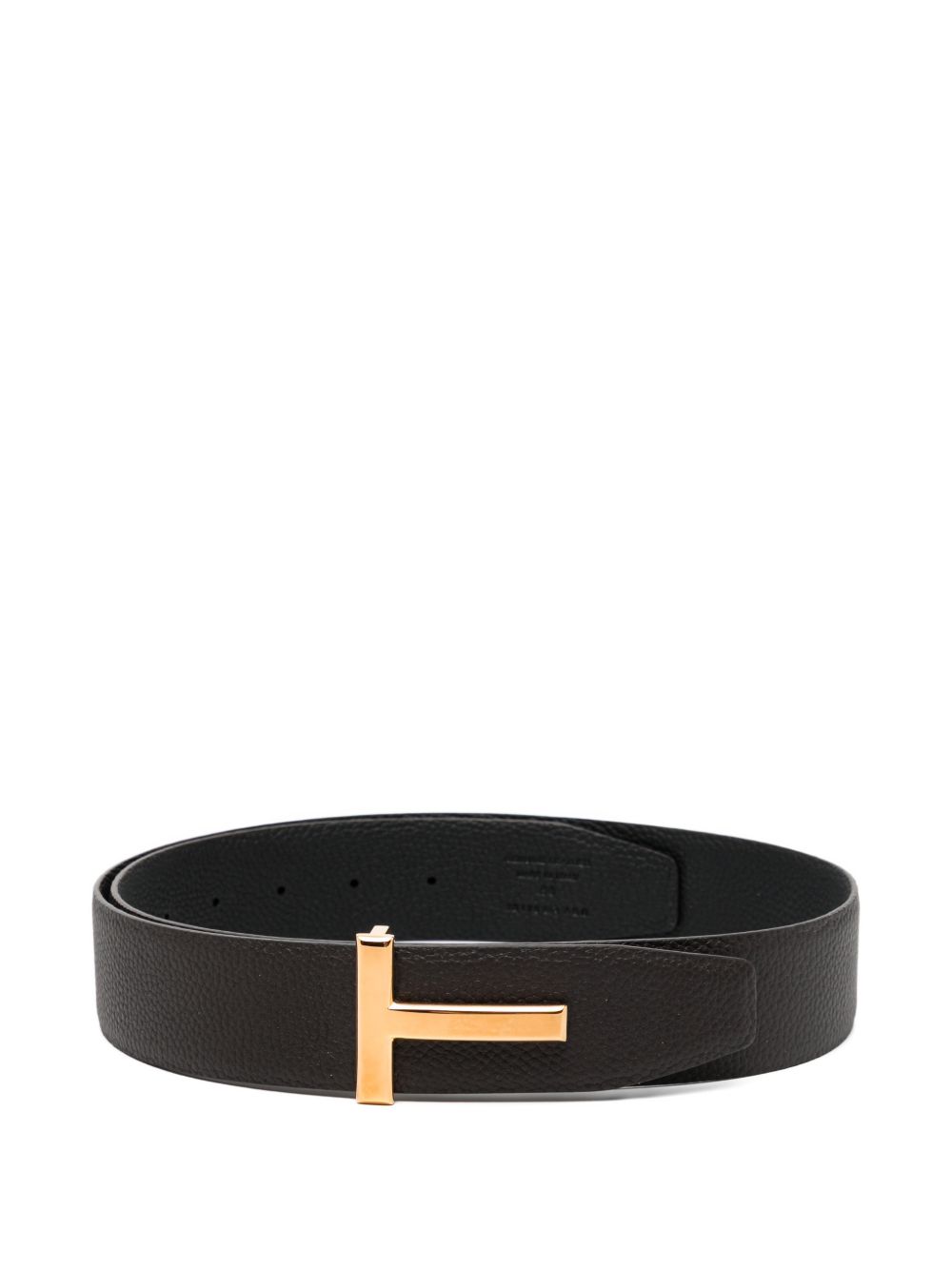Leather T-buckle belt TB178 LCL236GENB TOM FORD 