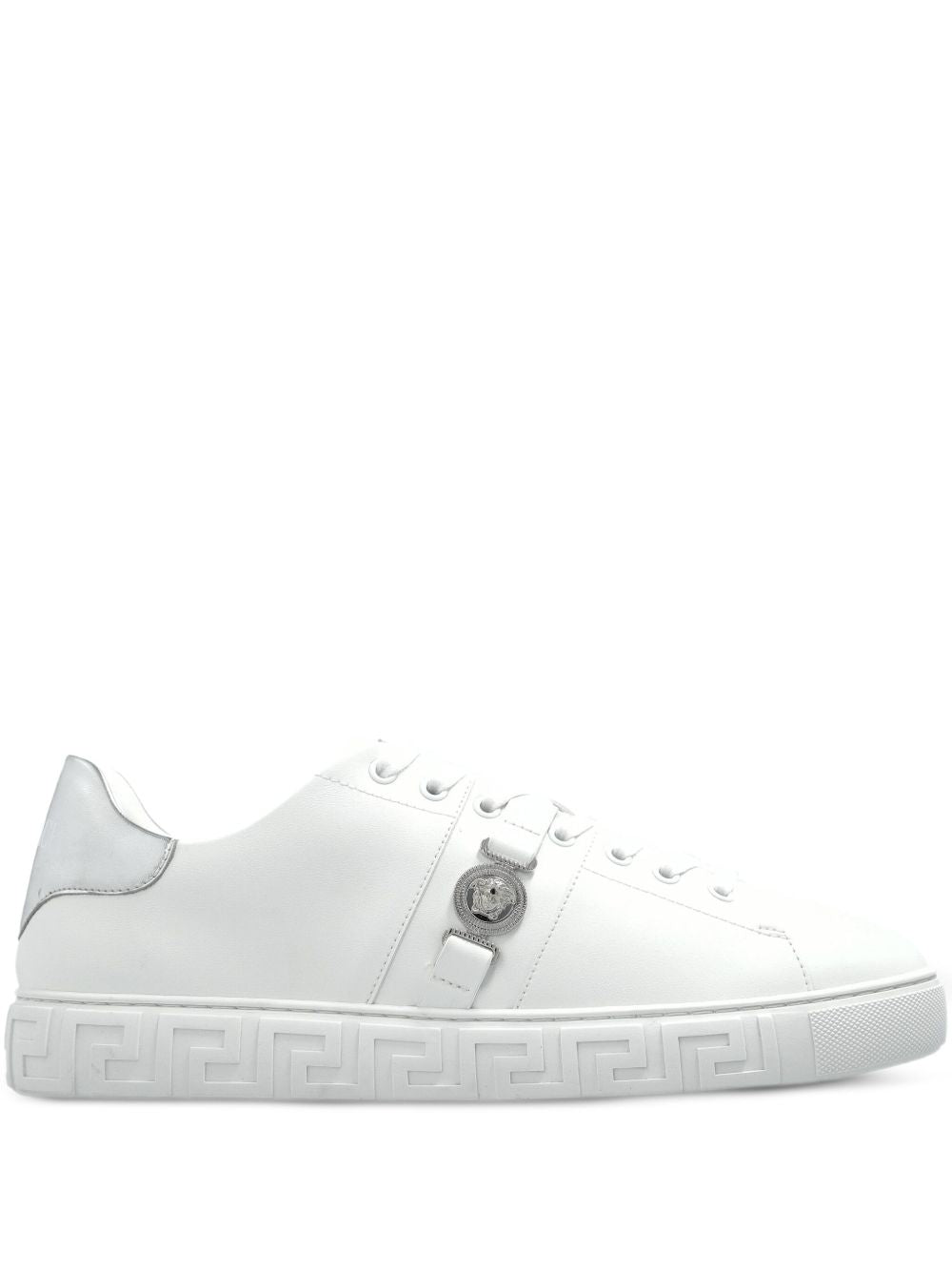 Greca Leather Trainers 1014460 1A149572W270 VERSACE 
