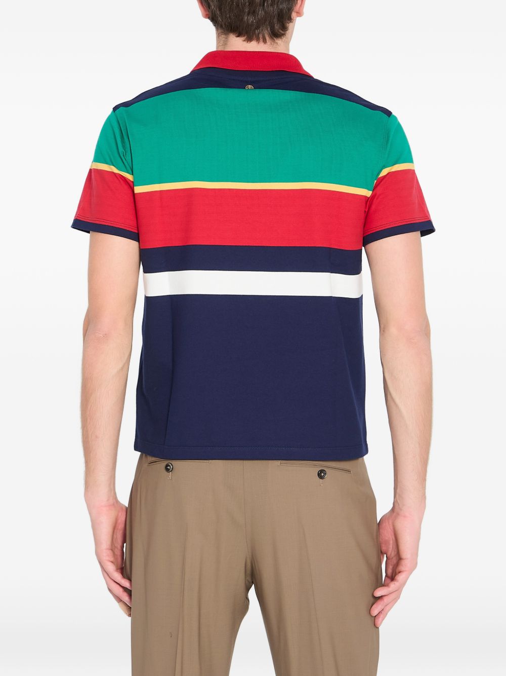 Striped Cotton-Jersey Tank Top 1024579 1A178906G870 VERSACE 