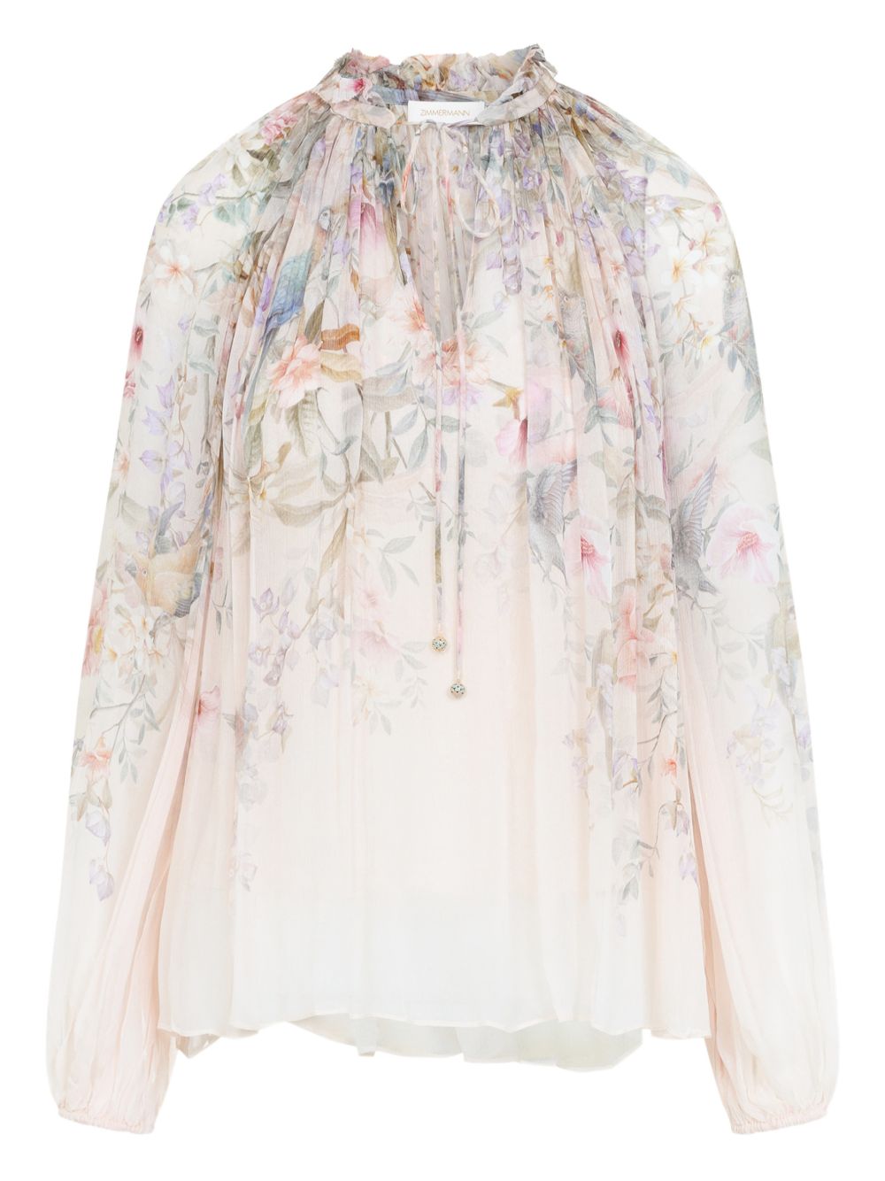 Rebellion Billow Blouse 0991TC261 CRMAV ZIMMERMANN 