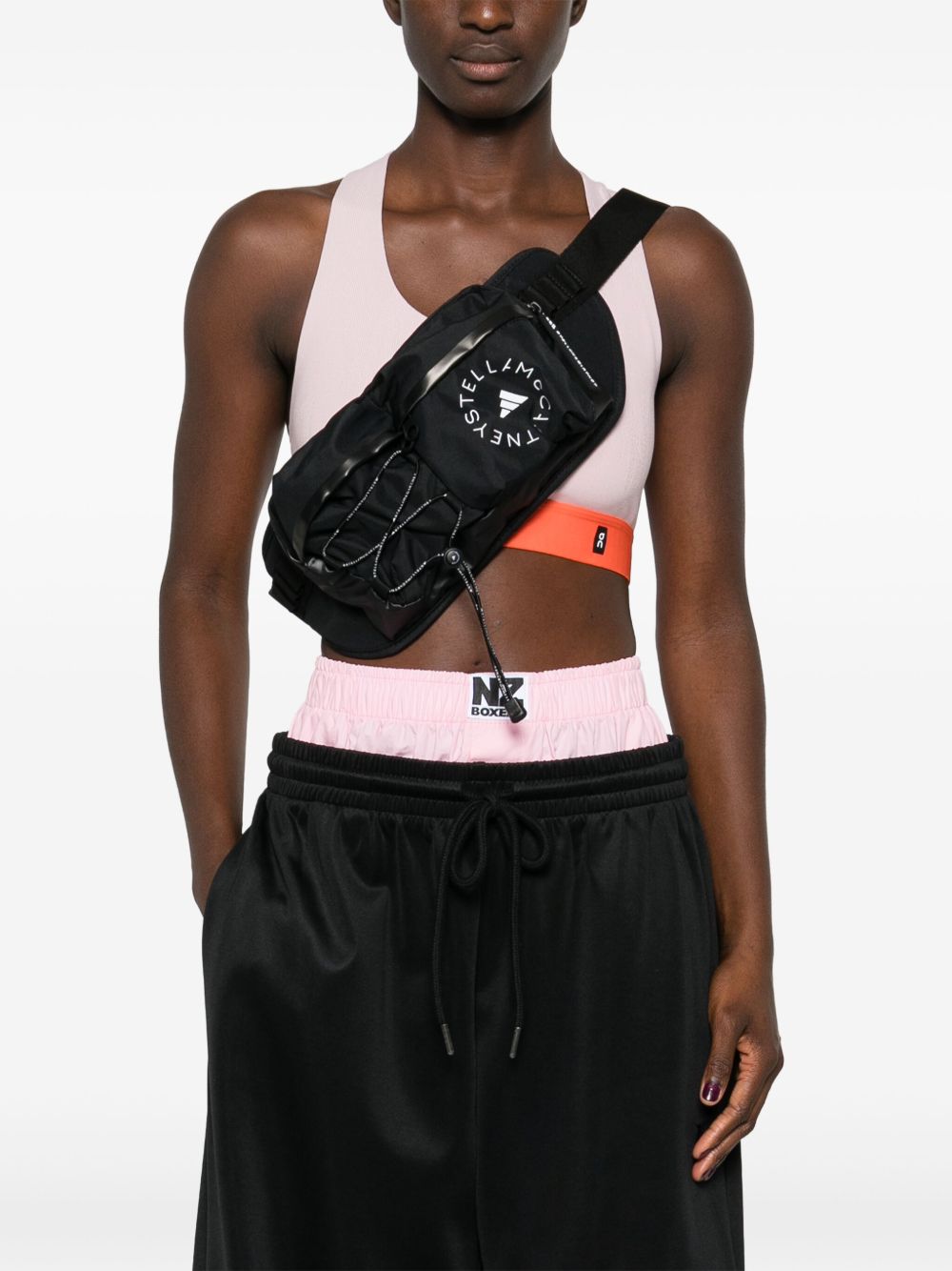 fanny pack IW1618 BLACK/WHITE ADIDAS x Stella McCartney 