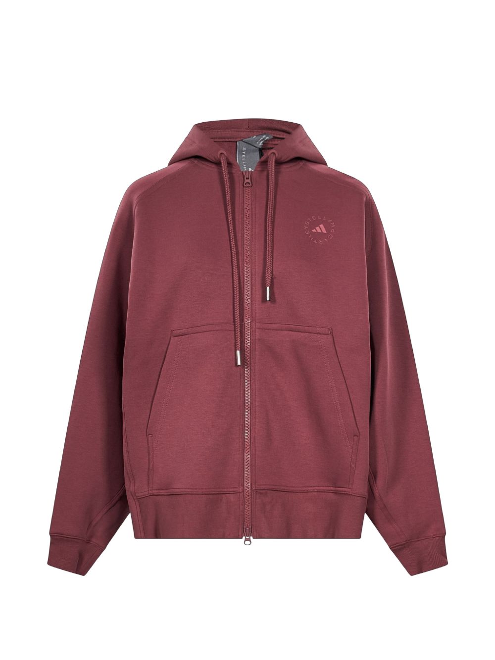 logo-print hoodie KR6225 QUICRI ADIDAS x Stella McCartney 