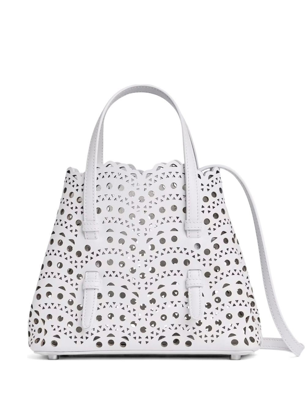 MINA 20 bag in perforated calfskin AA1S06720I251 020 ALAÏA 
