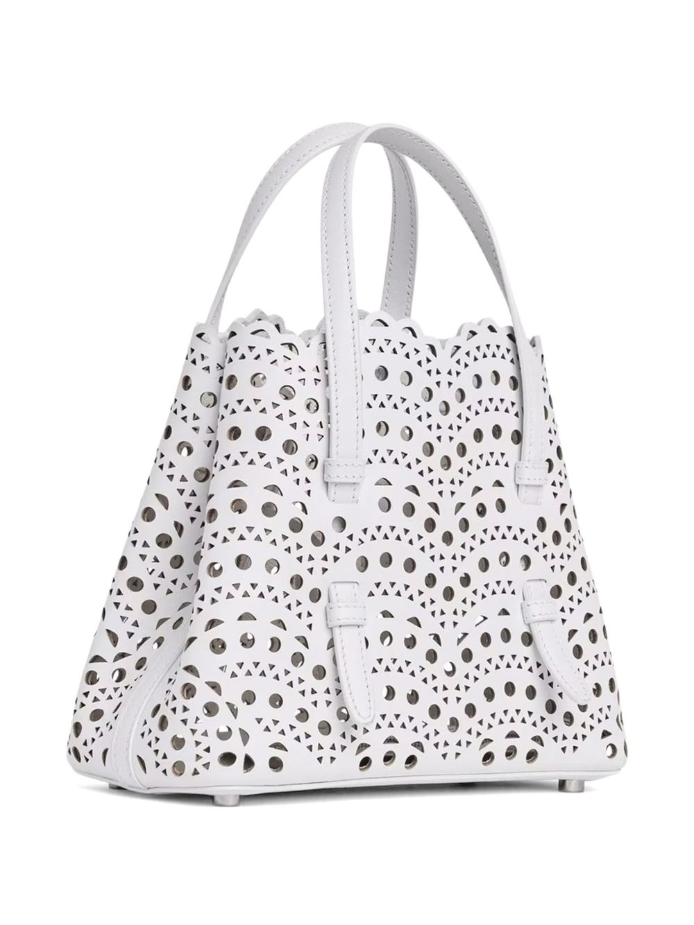MINA 20 bag in perforated calfskin AA1S06720I251 020 ALAÏA 