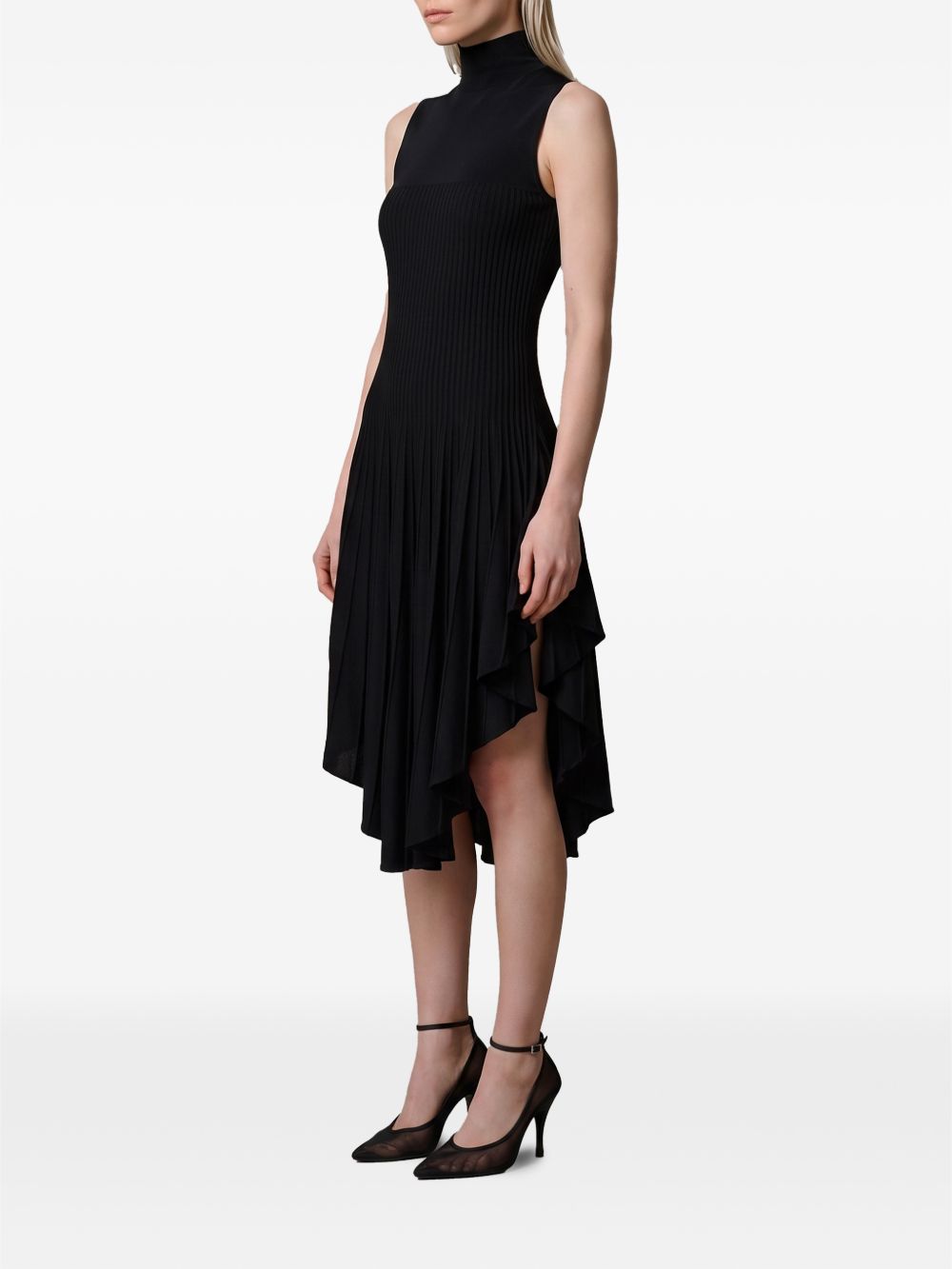 SCULPTING POINTED DRESS AA9R3267K162D 995 ALAÏA 