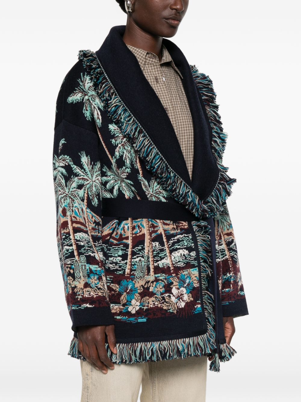Diamond Head Cardigan LWHB064E26KNI014 4684 ALANUI 