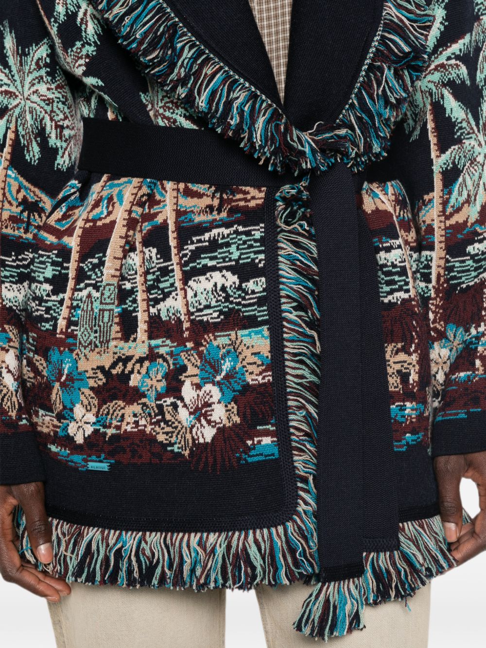 Diamond Head Cardigan LWHB064E26KNI014 4684 ALANUI 