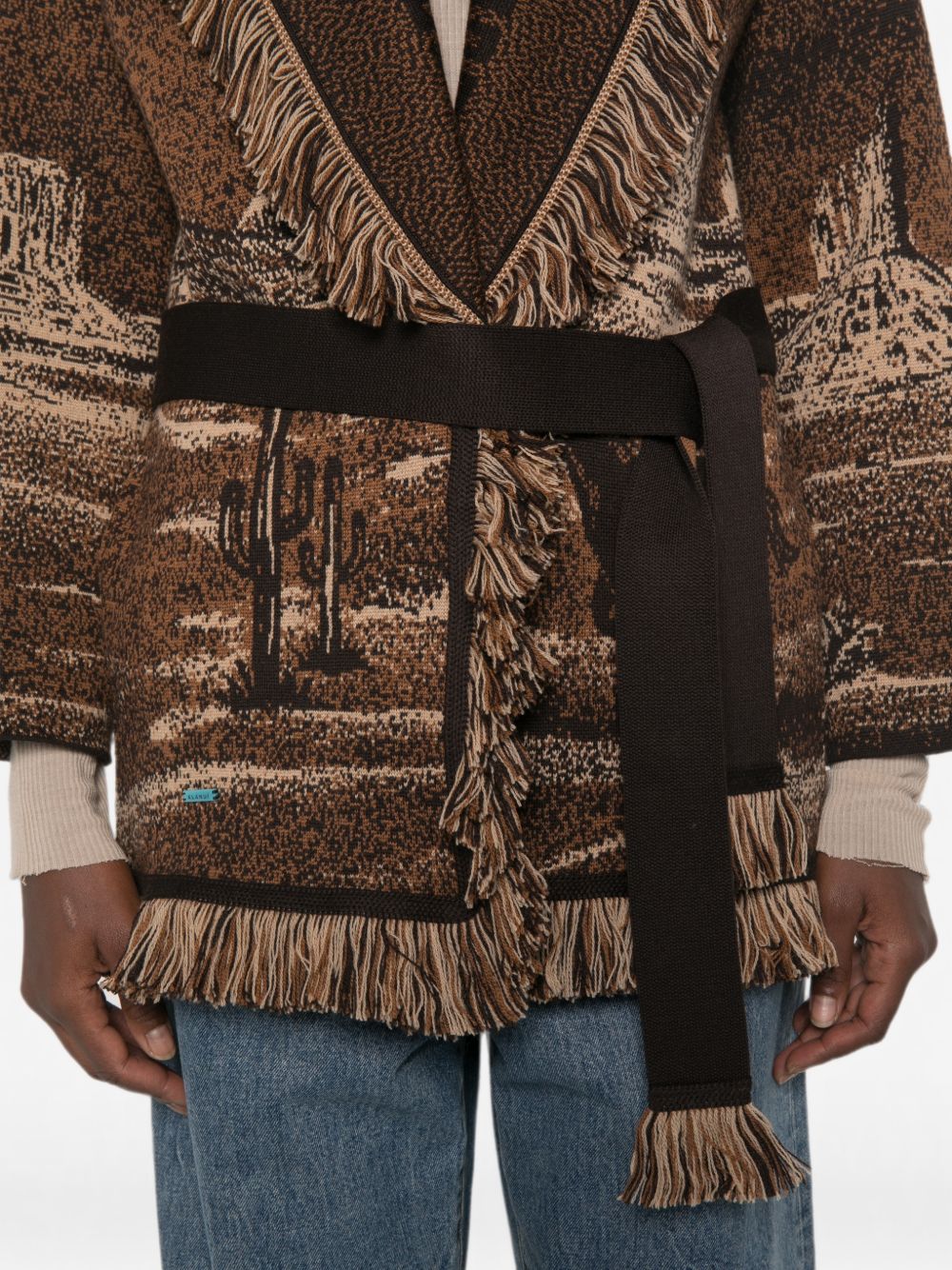 Wild Wild Wool Cardigan LWHB064E26KNI025 6064 ALANUI 