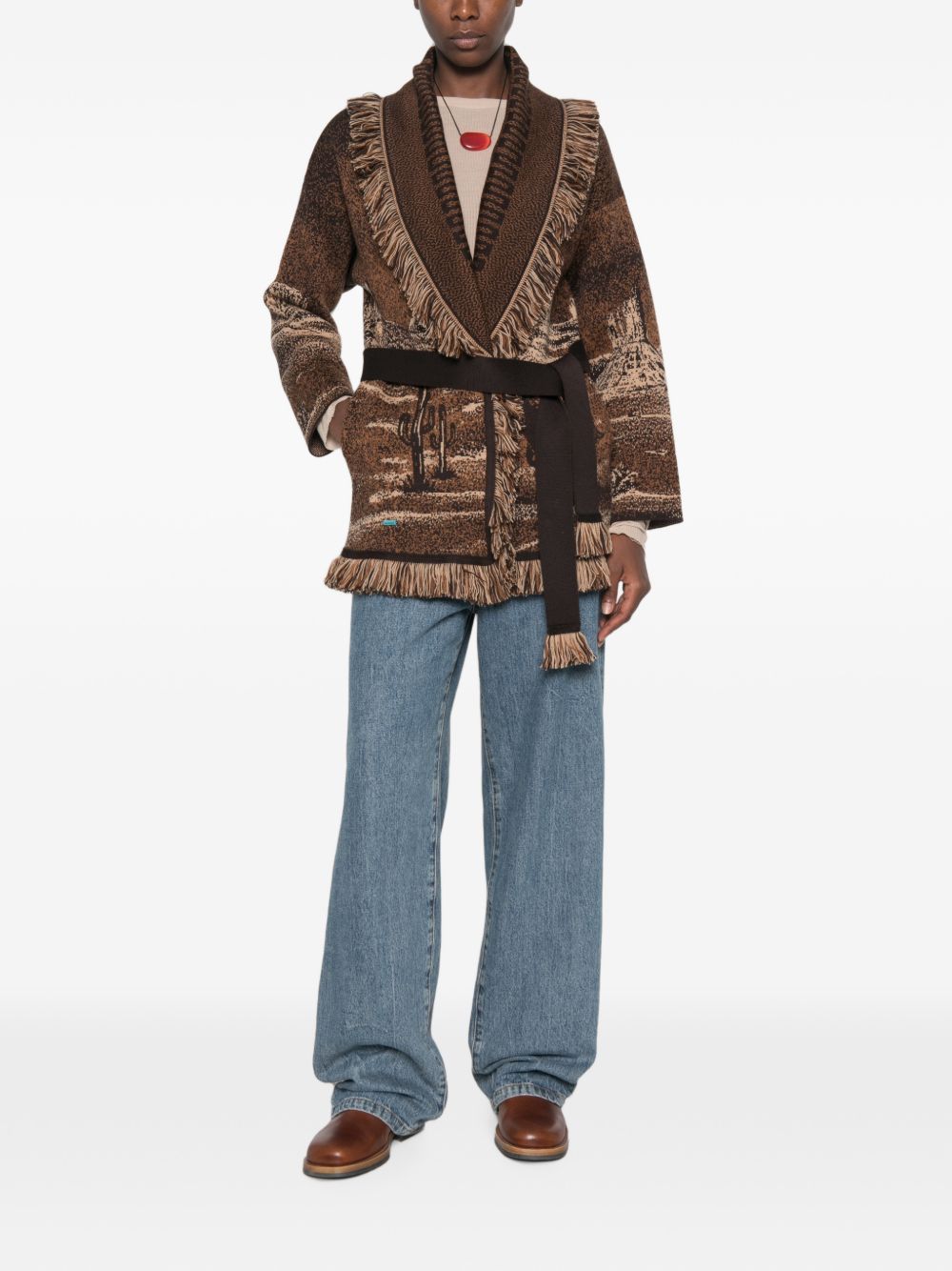 Wild Wild Wool Cardigan LWHB064E26KNI025 6064 ALANUI 