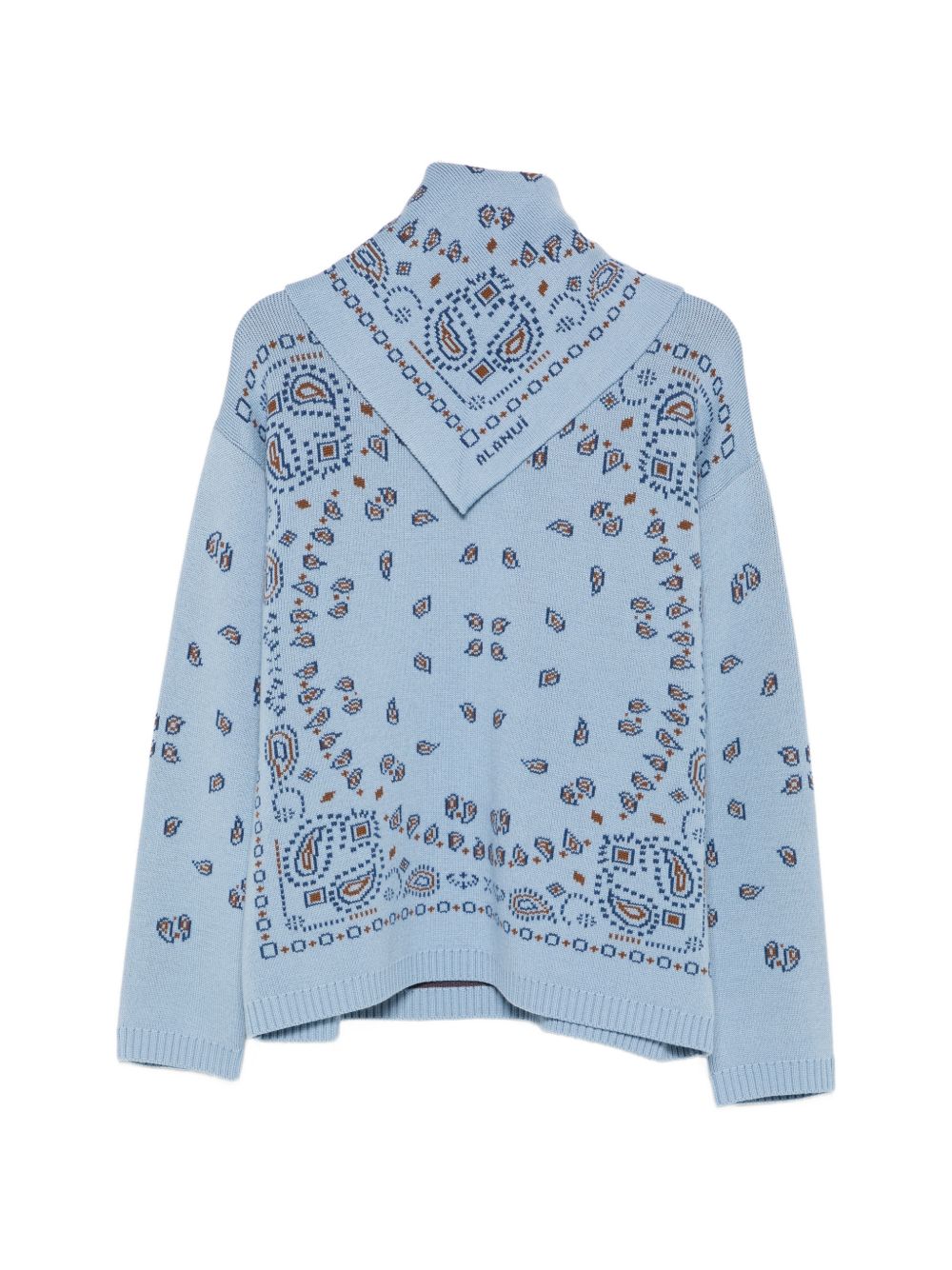 Bandana Jacquard Sweater LWHE075E26KNI001 4284 ALANUI 