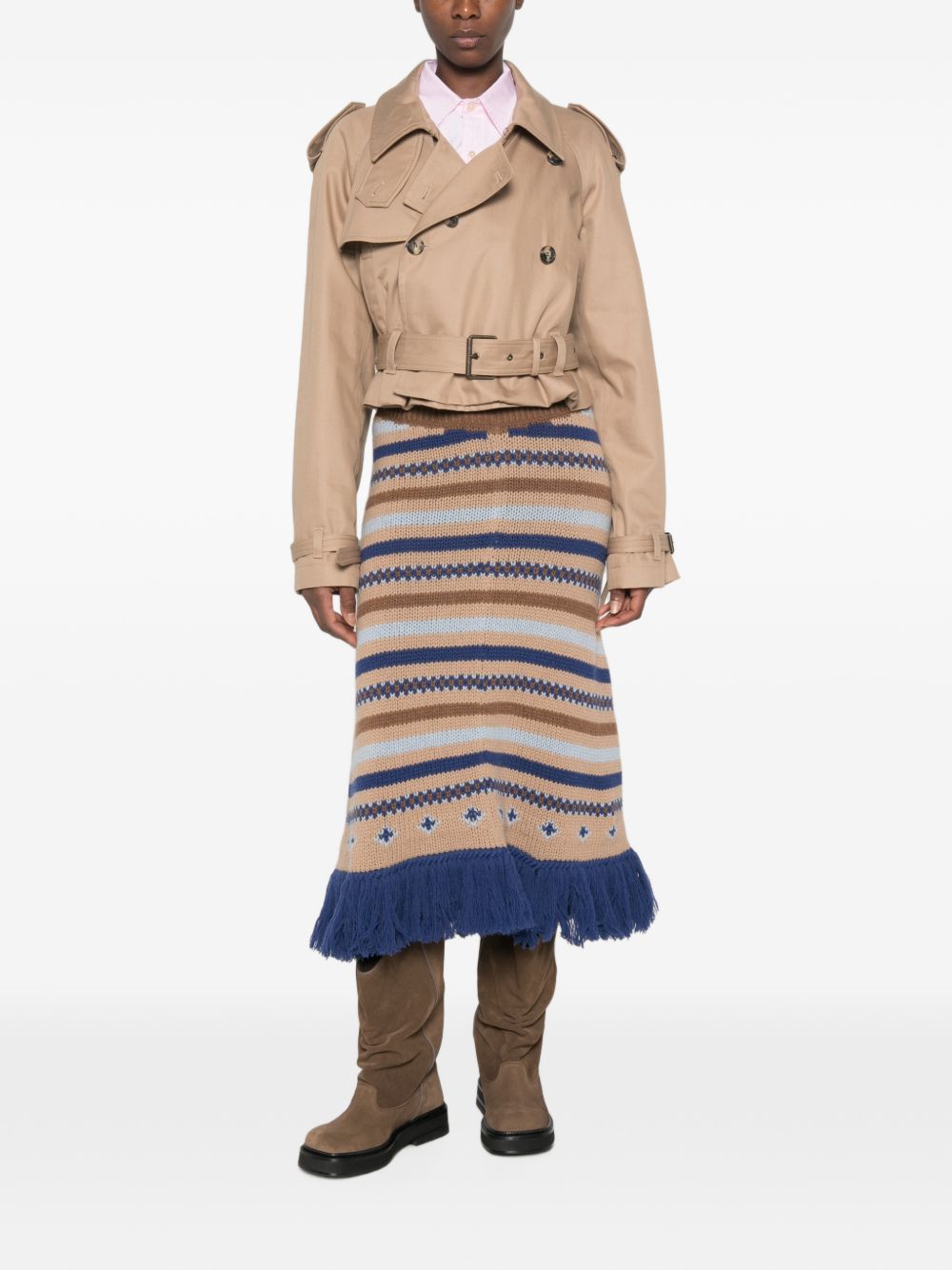 Sweet Winter Skirt LWHL041E26KNI001 6145 ALANUI 