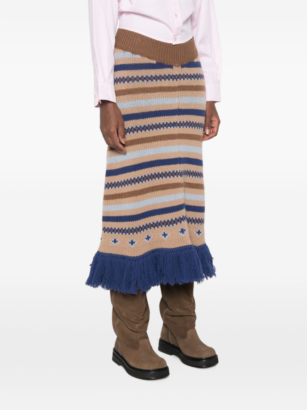 Sweet Winter Skirt LWHL041E26KNI001 6145 ALANUI 