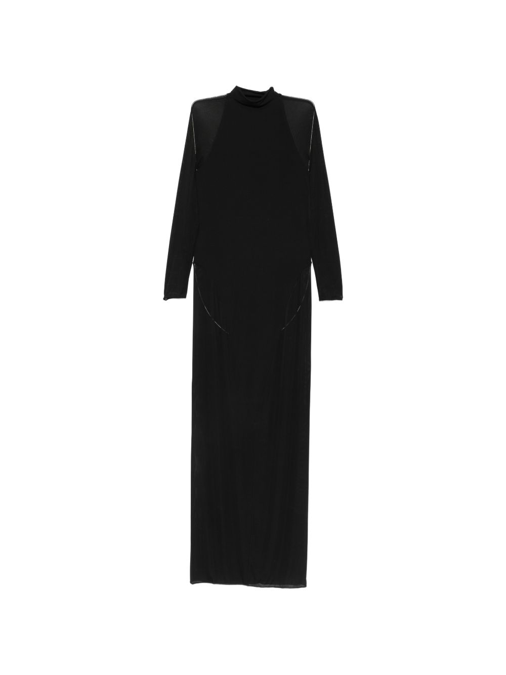 BODYCON opaque jersey dress AA9R3259J132D 995 ALAÏA 