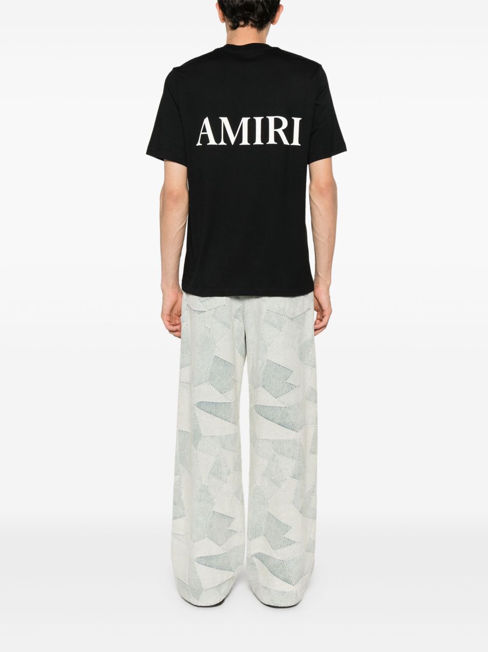 logo-print cotton T-shirt AMJYTE1074 001 AMIRI 