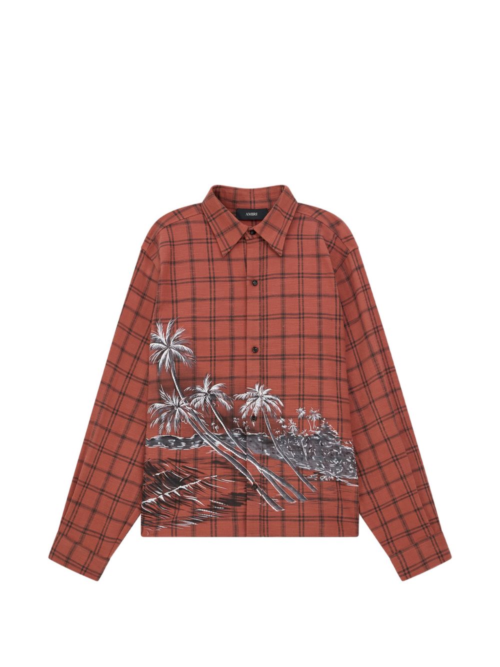 Palms flannel shirt AMTOSH1197 610 AMIRI 