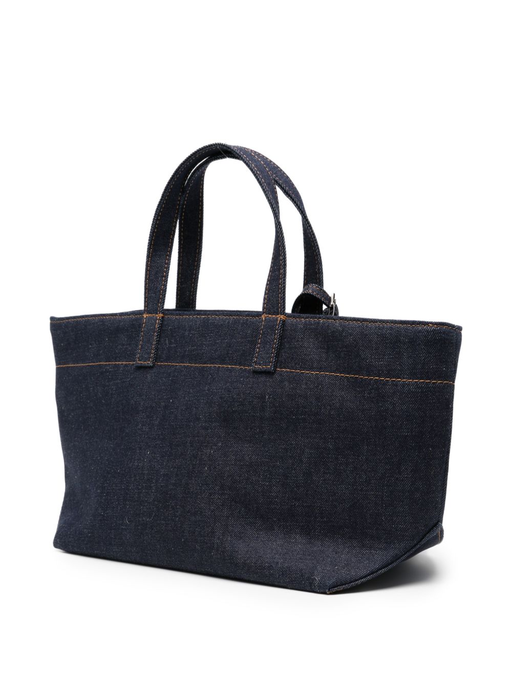 small Le Drummer denim tote bag COHIZ F67045IAI A.P.C. 