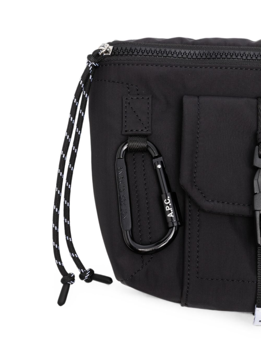 Banana Bum Bag in Black Fabric PAAGE H62219LZZ A.P.C. 