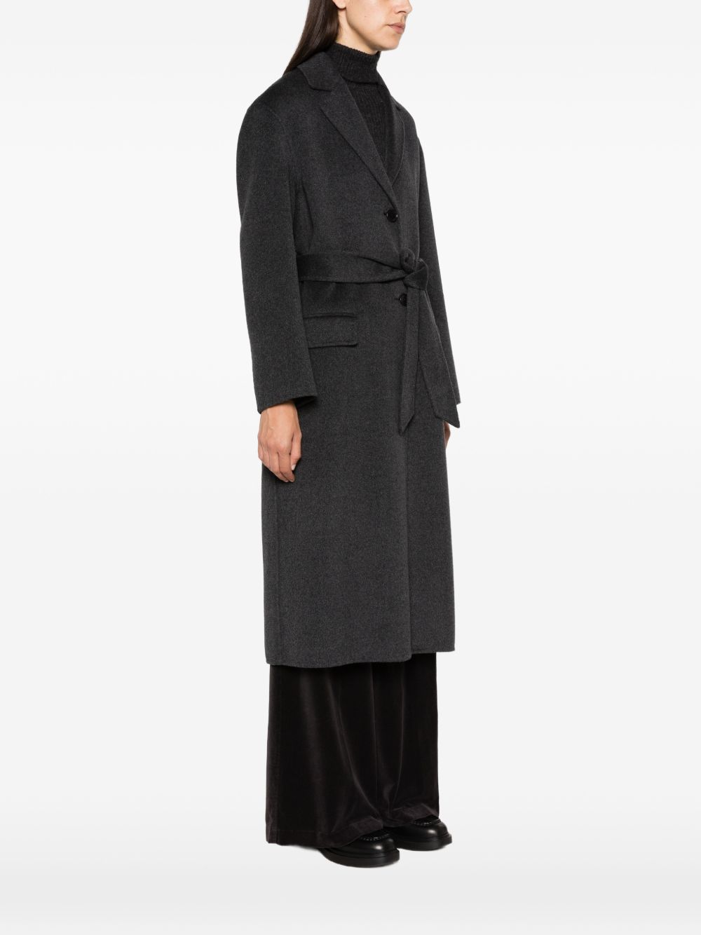 Belted notch-lapel coat W6_G _0751 P51712200 ASPESI 