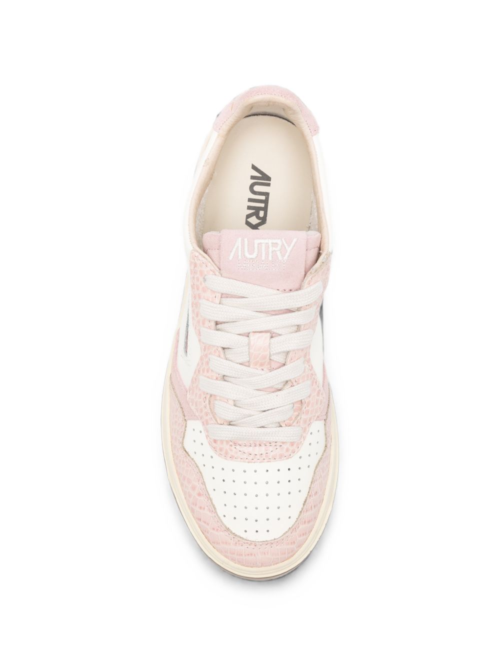 MEDALIST LOW SNEAKERS AULW CZ03MARSHMALLOW/PINK AUTRY 
