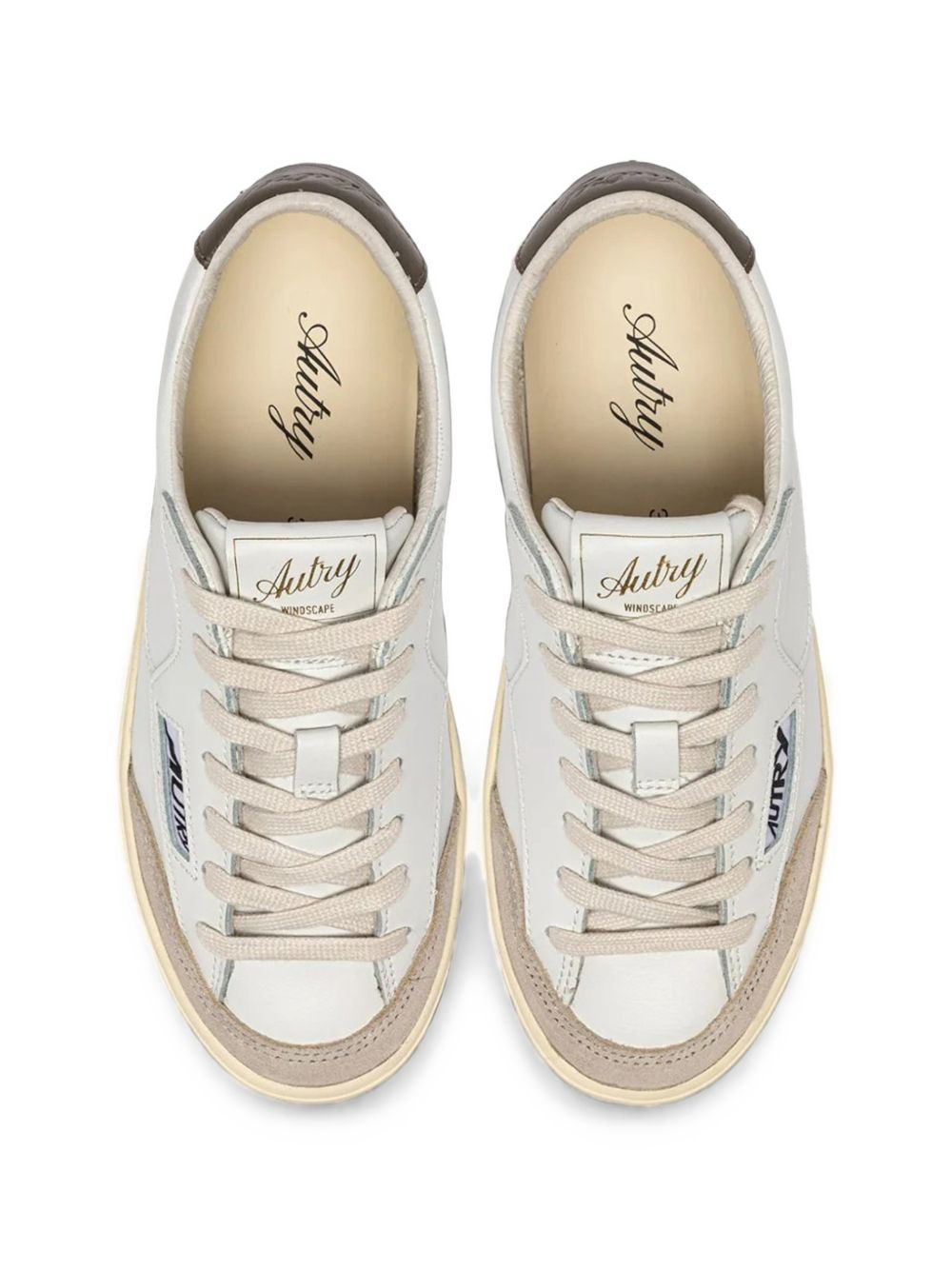 WINDSCAPE sneakers SCLM UK10WHT/CHOCOLATE AUTRY 