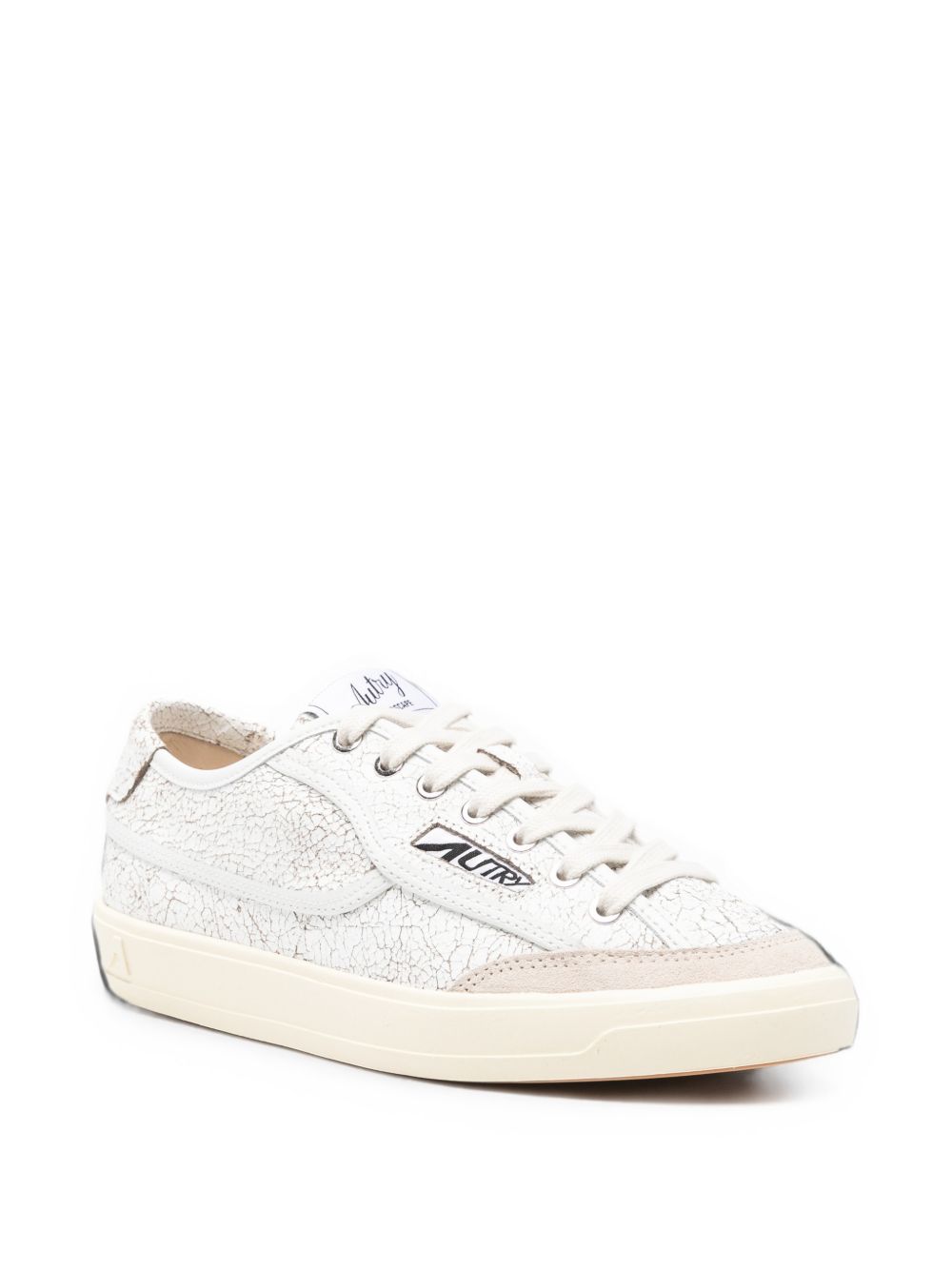 WINDSCAPE sneakers crackle-effect SCLW KJ01WHT/SAND AUTRY 