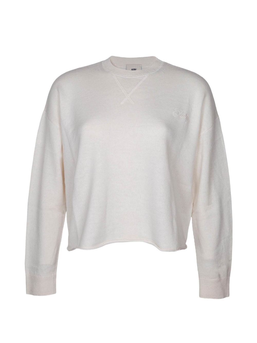 Crew-neck sweater SEPW 149SWOOL/WS CREAM AUTRY 