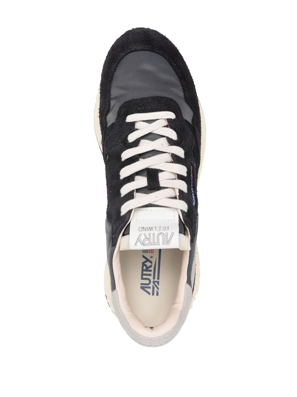 REELWIND LOW SNEAKERS WWLM NC05WHITE/BLACK AUTRY 
