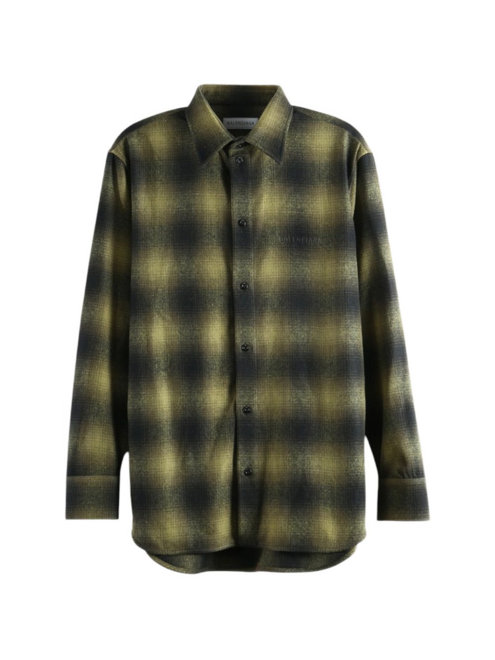 Flannel check-pattern shirt 872124 TVT042863 BALENCIAGA 