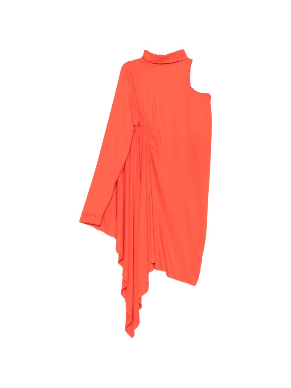 Draped Midi Dress A001IU TUVB23941 BALENCIAGA 
