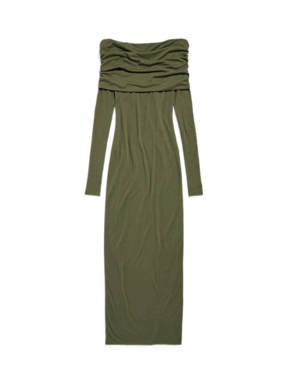 Long Sleeve Off-Shoulder Dress A001Z7 TUVC92804 BALENCIAGA 