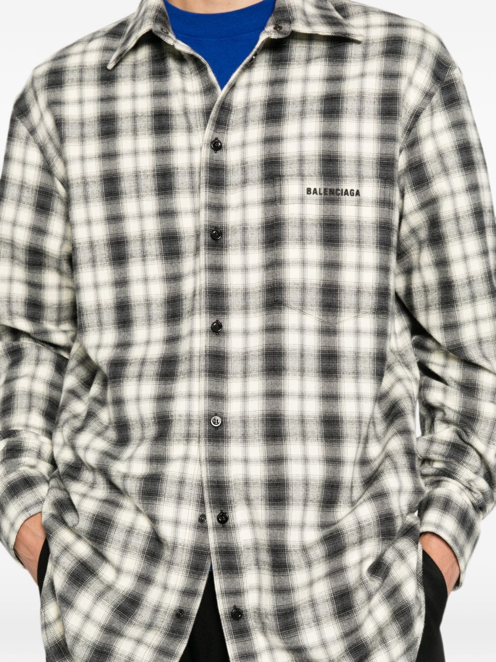 Regular Fit Shirt A001ZS TUM339040 BALENCIAGA 