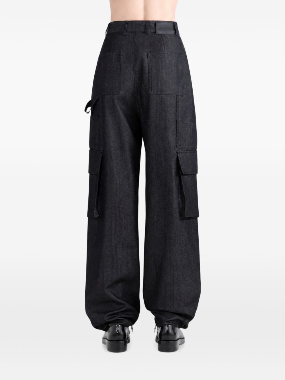 relaxed wide-leg multi-pocket cargo pants A002AD TUT444100 BALENCIAGA 