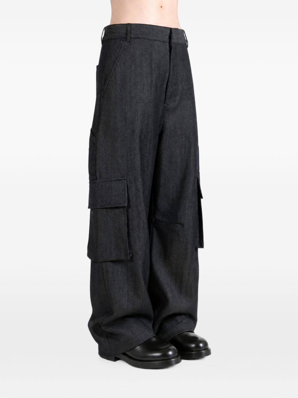 relaxed wide-leg multi-pocket cargo pants A002AD TUT444100 BALENCIAGA 