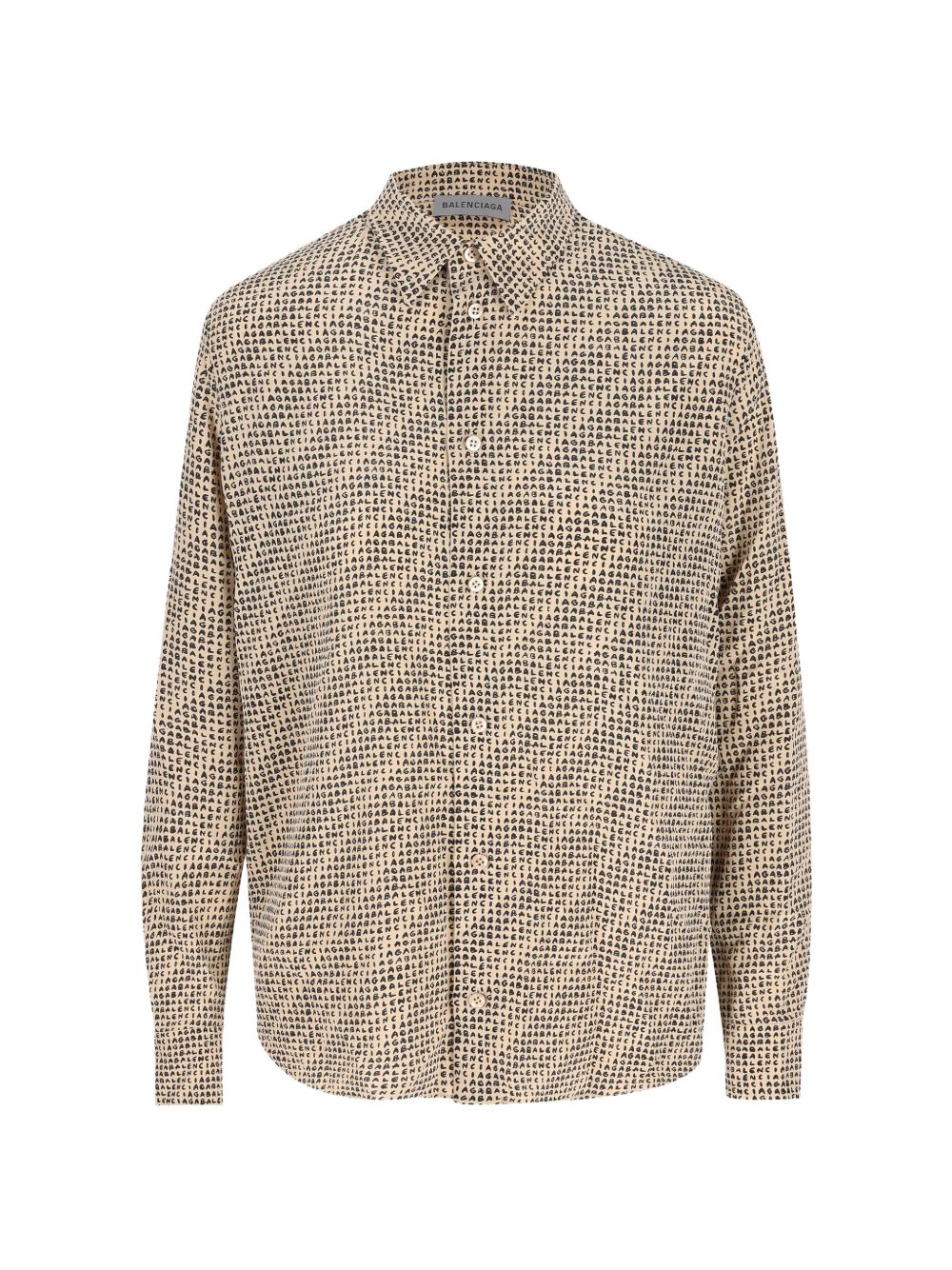 Monogram Shirt A002B2 TUL729364 BALENCIAGA 