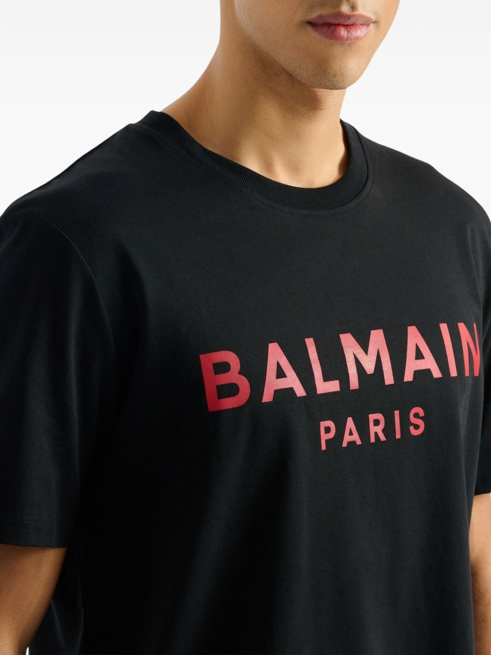 T-shirt with Balmain Paris print GH1EG000BD45 EPR BALMAIN 