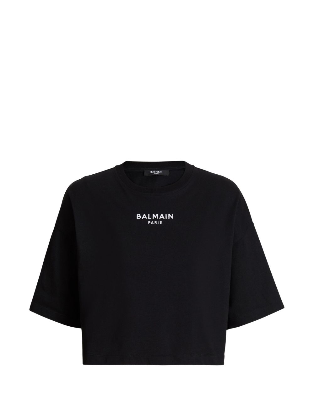Embroidered Balmain Paris T-shirt HF1EE145BD10 EAB BALMAIN 