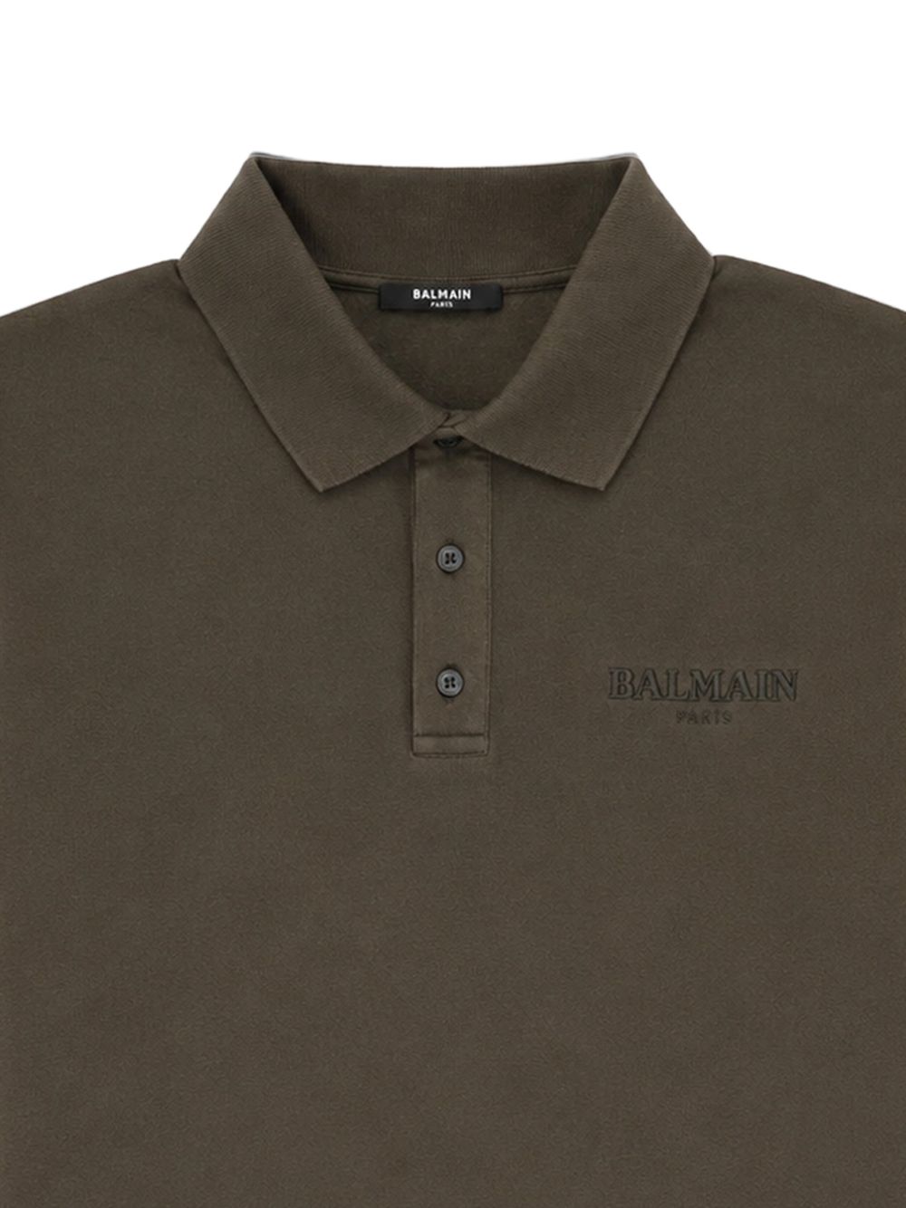 short-sleeve polo shirt HH1GB085BD73 UMV BALMAIN 