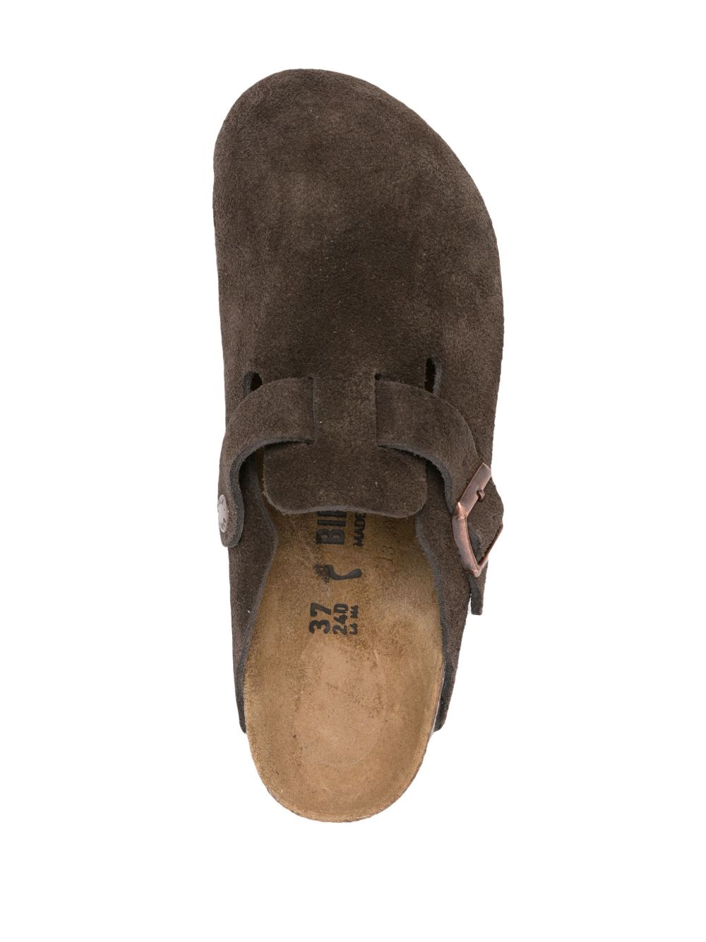 BOSTON suede leather sandals 1027460 MOCCA BIRKENSTOCK 