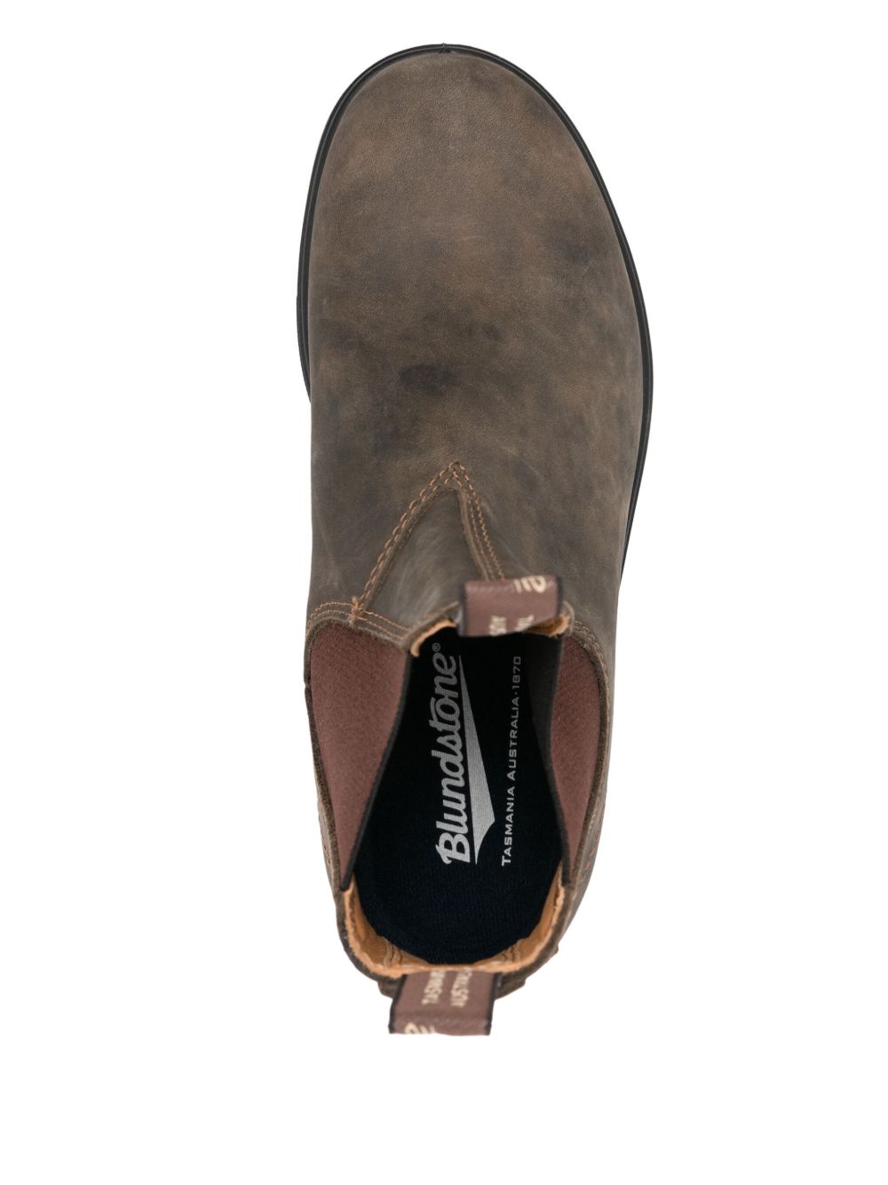 585 chelsea boots 585 BCRUSTIC BROWN LEATHER BLUNDSTONE 