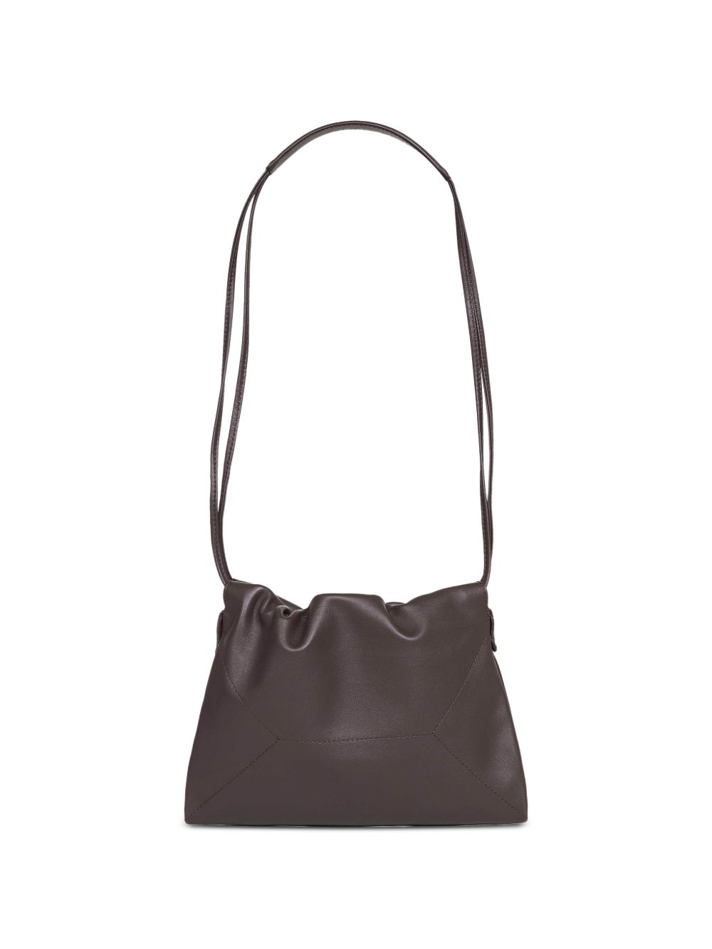 gathered leather shoulder bag MBXAD2808 C8279 BRUNELLO CUCINELLI 